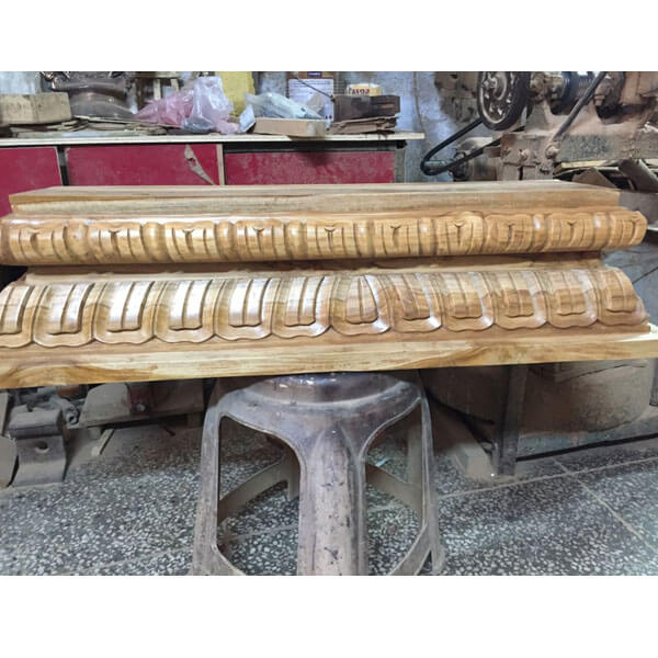 Large size Handmade Teak wood wall hanging Jharokha 2 Large size Handmade Teak wood wall hanging Jharokha - Image 2