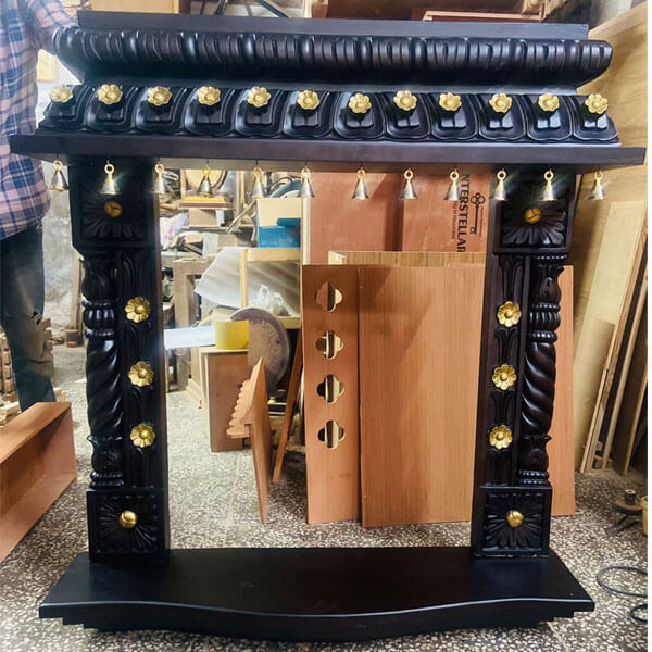 Large size Handmade Teak wood wall hanging Jharokha 1 Large size Handmade Teak wood wall hanging Jharokha